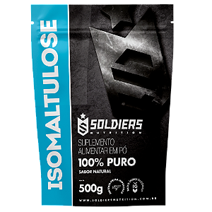 Isomaltulose 500g - 100% Puro Importado - Soldiers Nutrition