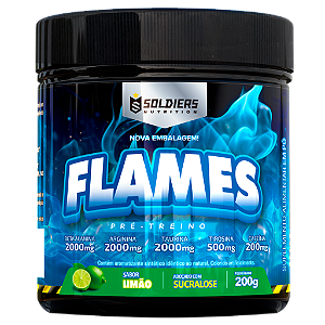Pré-Treino Flames 200g - Soldiers Nutrition