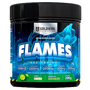Pré-Treino Flames 200g - Soldiers Nutrition