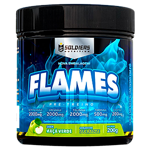 Pré-Treino Flames 200g - Soldiers Nutrition