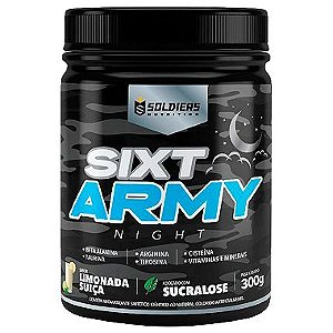 Pré-Treino Sixt Army Night  300g - Soldiers Nutrition