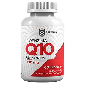 Coenzima Q10 - 60 Cápsulas 100mg - Soldiers Nutrition