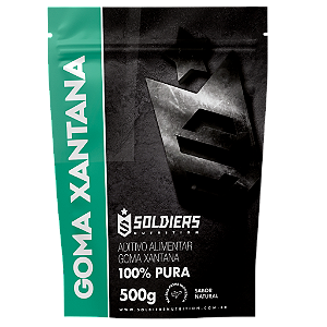 Goma Xantana 500g - 100% Puro Importado - Soldiers Nutrition
