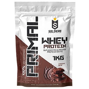 Whey Protein Primal 1Kg - Importado - Soldiers Nutrition