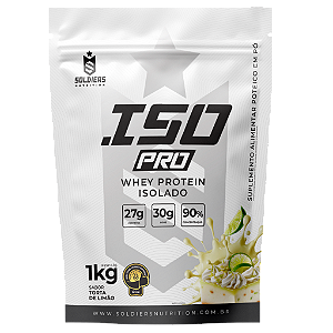ISO PRO Whey Protein Isolado 1kg - Soldiers Nutrition