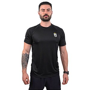 Camiseta Dry Fit Team Soldiers Preta - Soldiers Nutrition
