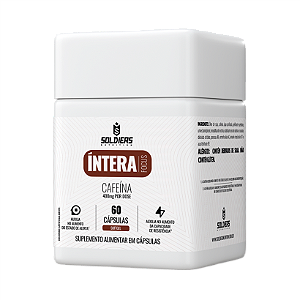 Termogênico Cafeína Íntera Focus Energia e Concentração em Cápsulas - Soldiers Nutrition