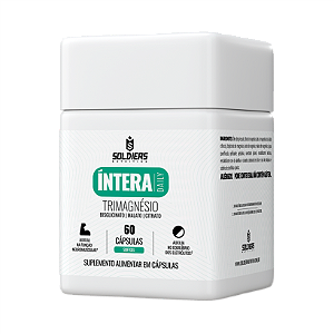 Trimagnésio Íntera Focus Relaxamento Muscular e Sono - Soldiers Nutrition