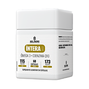 Ômega 3 + Coenzima Q10 Íntera Daily Coração e Energia - Soldiers Nutrition