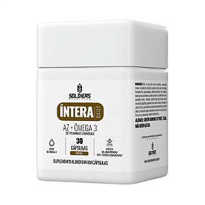 Multivitamínico AZ + Ômega 3 Íntera Daily Soldiers Nutrition