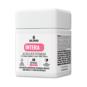 Multivitamínico AZ Mulher Premium Íntera Daily Feminino Completo - Soldiers Nutrition