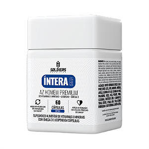 Multivitamínico AZ Homem Premium Íntera Daily Masculino Completo - Soldiers Nutrition