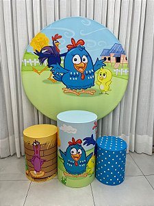 Galinha Pintadinha (não inclui bandejas e displays)