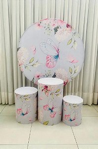 Borboleta Candy  (não inclui bandejas, displays e balões)