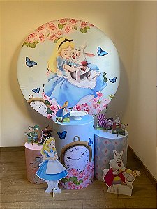Alice no pais das maravilhas - (não incui bandejas e display)