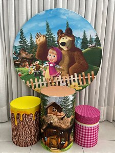 Marsha e o Urso (não inclui bandejas e displays)