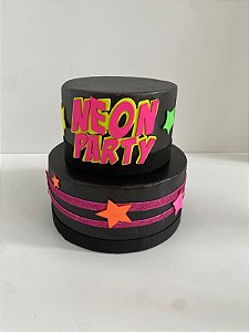 bolo fake neon