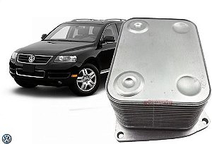 Resfriador Trocador Calor Óleo Vw Touareg 4.2 V8 2004 A 2007