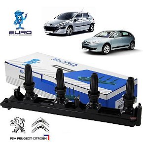 Bobina Ignição 307 407 807 2.0 16v C4 Pallas 2.0 C5 6 Pinos