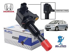 Bobina Ignição Honda Fit 1.5 Uma Por Cilindro Cm11110 Euro