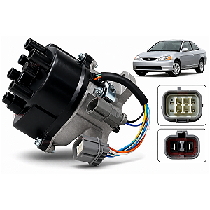 Distribuidor Ignição Honda Civic 1.5 16v 1993 1994 1995 1996