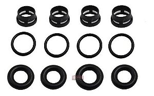 Kit Reparo Bico Renault 19 / Courier 4 Filtro 8 Anéis