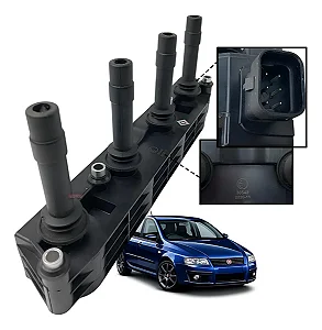 Bobina De Ignição Fiat Stilo 1.8 16v 19005212 Euro