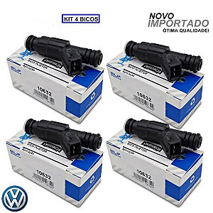 Kit 4 Bico Injetor Crossfox Fox Golf Polo Spacefox 1.6 Flex