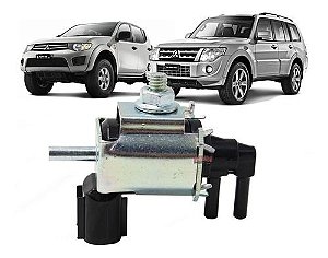 Valvula Solenoide Turbina Pajero L200 Sport Outdoor Preta