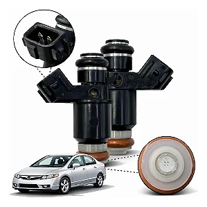 Bico Injetor Honda Civic 1.7 2001 2002 2003 2004 2005 4furos