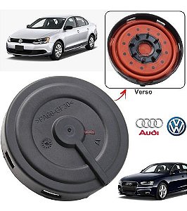 Diafragma Válvula Antichama Pcv Golf Jetta Passat A3 A4 Q3