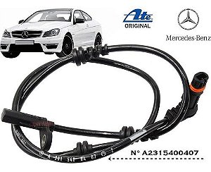 Sensor Abs Velocidade Roda Slc Slk W212 A231400407 210540761