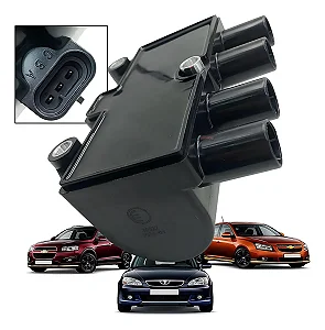 Bobina Ignição Stilo Doblo Palio Punto Siena 1.8 8v - Euro