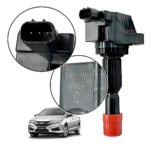 Bobina De Ignição Honda Fit 1.5 16v Cm11110 2003 À 2008