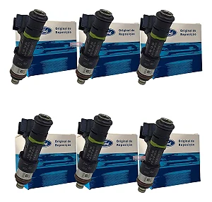 Kit 6 Bicos Injetores Land Rover Discovery Ranger 0280158055