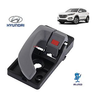 Puxador Maçaneta Interna Porta Lado Esquerdo Tucson - Cinza