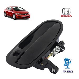Maçaneta Dianteira Motorista Esquerdo Honda Civic 96 Á 2000