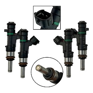 Kit 4 Bico Injetor Nissan March 1.6 Versa 1.6 16600-3ac0a 127/220v