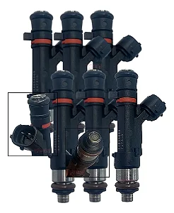 Kit 6 Bicos Injetores Pajero Full 3.8 V6 1465a069 2007/20133