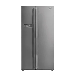 Refrigerador Midea Frost Free Side by Side 528 Litros Inox MD-RS587FGA041 127V (avariado)