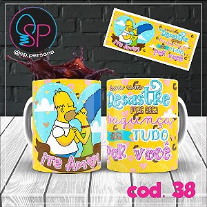 Caneca de Porcelana  Dia dos Namorados 3
