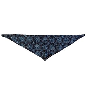 Bandana Pet Mandala Azul