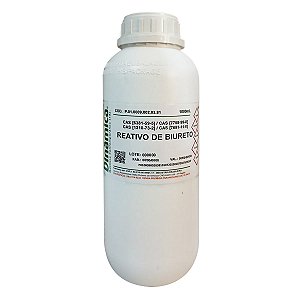 Solução Reativo De Biureto 1000mL Para Análises Laboratório