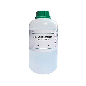 Solução Ácido Rosólico 1% Alcoólica 100mL para Análises e Uso Laboratorial