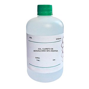 Solução Cloreto de Benzalcônio 50% Aquosa 500mL