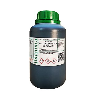 Solução Lactofenol de Amann 500mL Para Laboratório