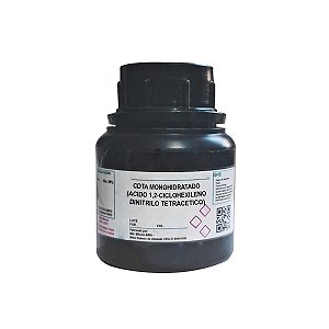 CDTA Monohidratado Ácido 1 2 Ciclohexileno Dinitrilo Tetracético 100 g reagente puro
