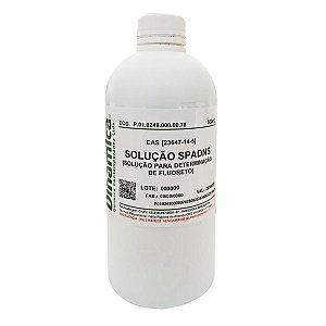 Solução SPADNS para Determinação de Fluoreto 500mL