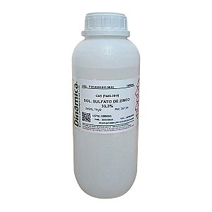 Solução de Sulfato de Zinco 33,3% Aquosa 1000mL