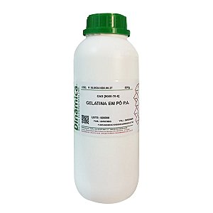 Gelatina em Pó PA 500g para Laboratório